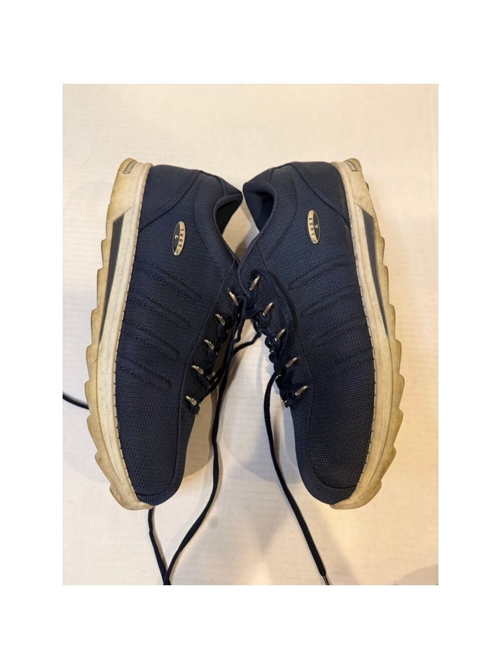 Lugz Mens Navy Blue Sneakers Size 11 - Picture 5 of 8
